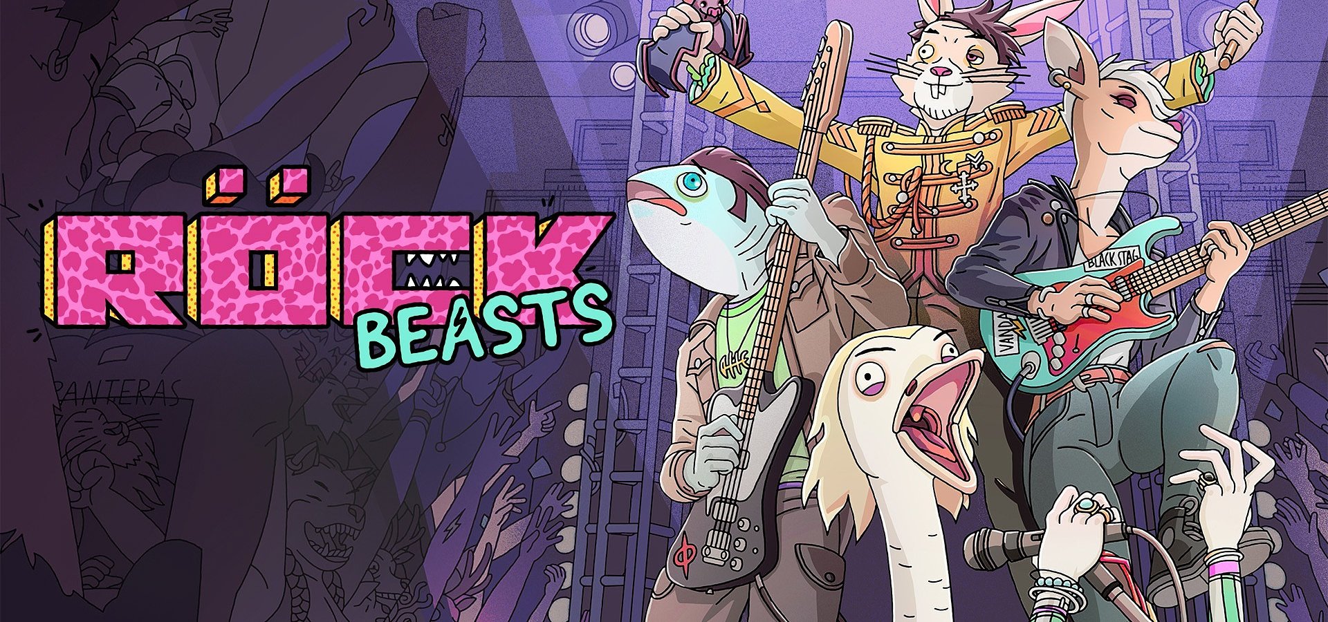 ROCKBEASTS – pierwszy rock’n’rollowy RPG podbije wirtualne sceny już w tym roku!