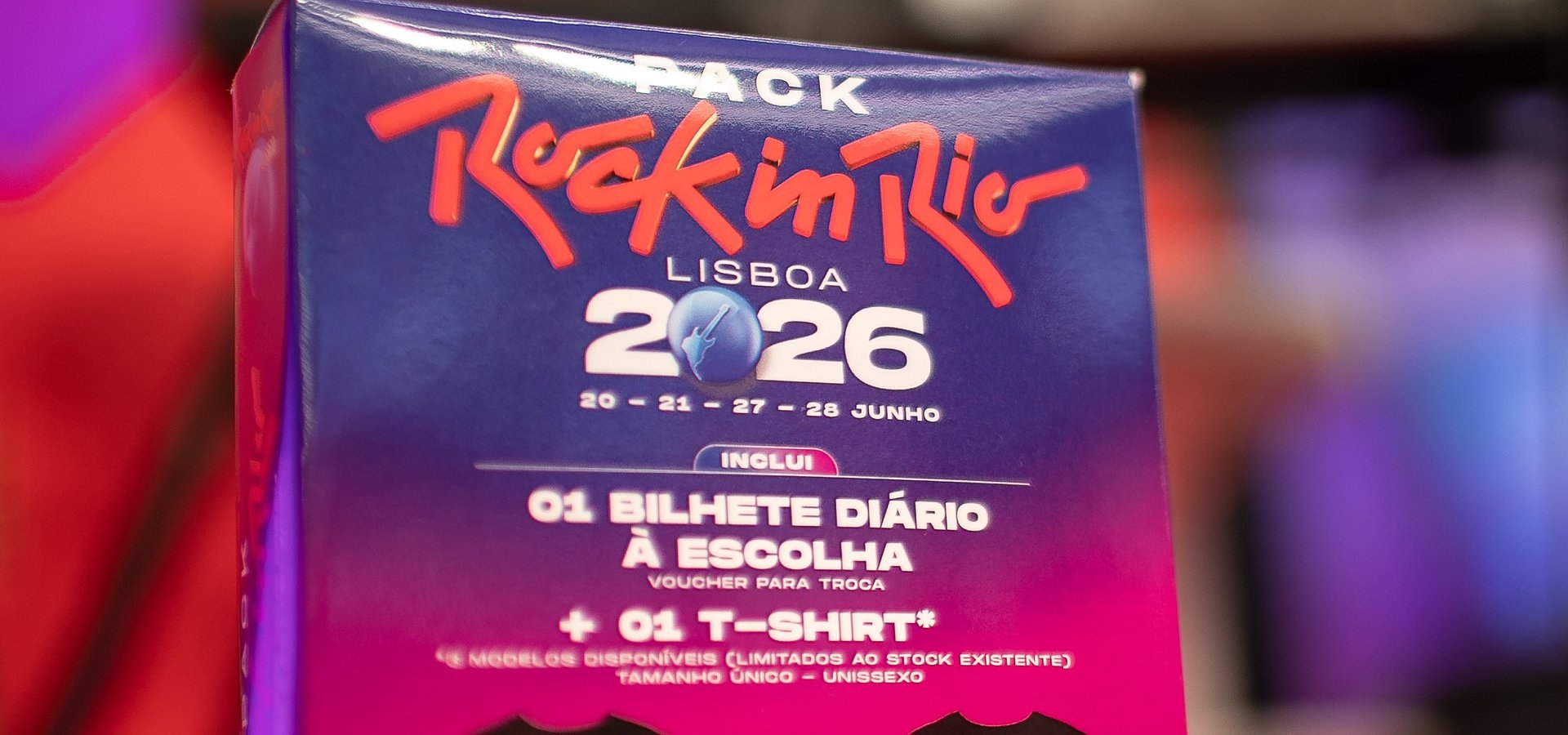 NESTE DIA DO PAI O ROCK IN RIO LISBOA CONVIDA TODOS OS FILHOS A TIRAREM OS PAIS DE CASA EM JUNHO COM O MELHOR PRESENTE: O PACK ROCK IN RIO