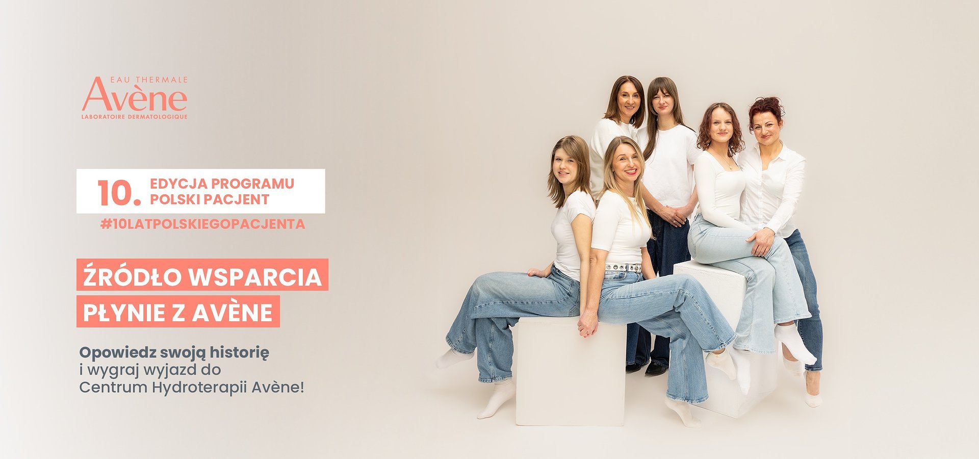 10 lat wsparcia – Avène rusza z jubileuszową edycją Programu „Polski Pacjent w Avène”
