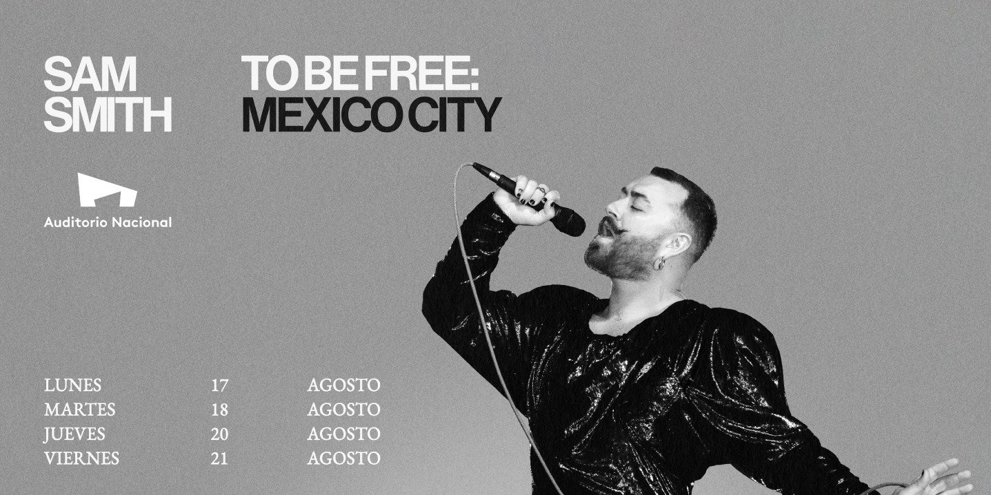 Sam Smith anuncia la residencia "To Be Free: Mexico City" en el Auditorio Nacional