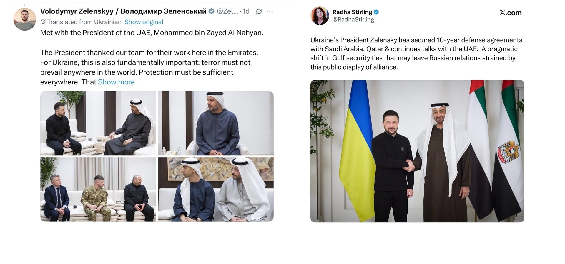 Zelensky’s Gulf Tour: Drone Diplomacy, Strategic Barter, and the Brewing Russian Backlash