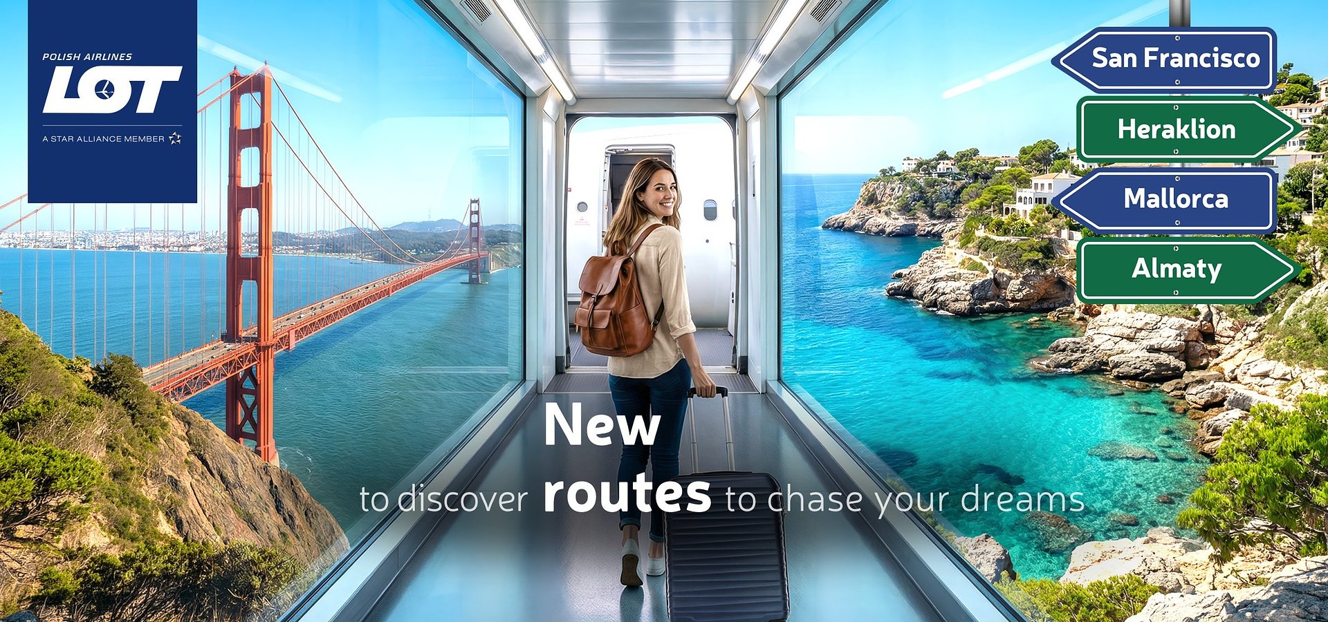 New destinations, favourite locations, dream-like holidays – LOT Polish Airlines unveils its summer flight network