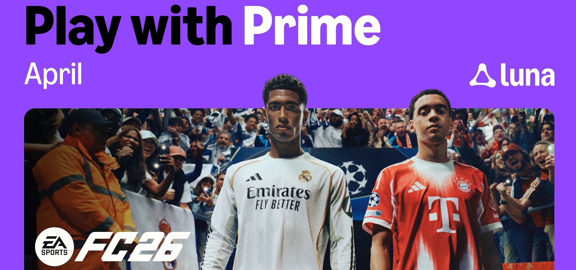 Kwietniowa oferta Amazon Luna: EA SPORTS FC 26 i nowe gry dla członków Prime