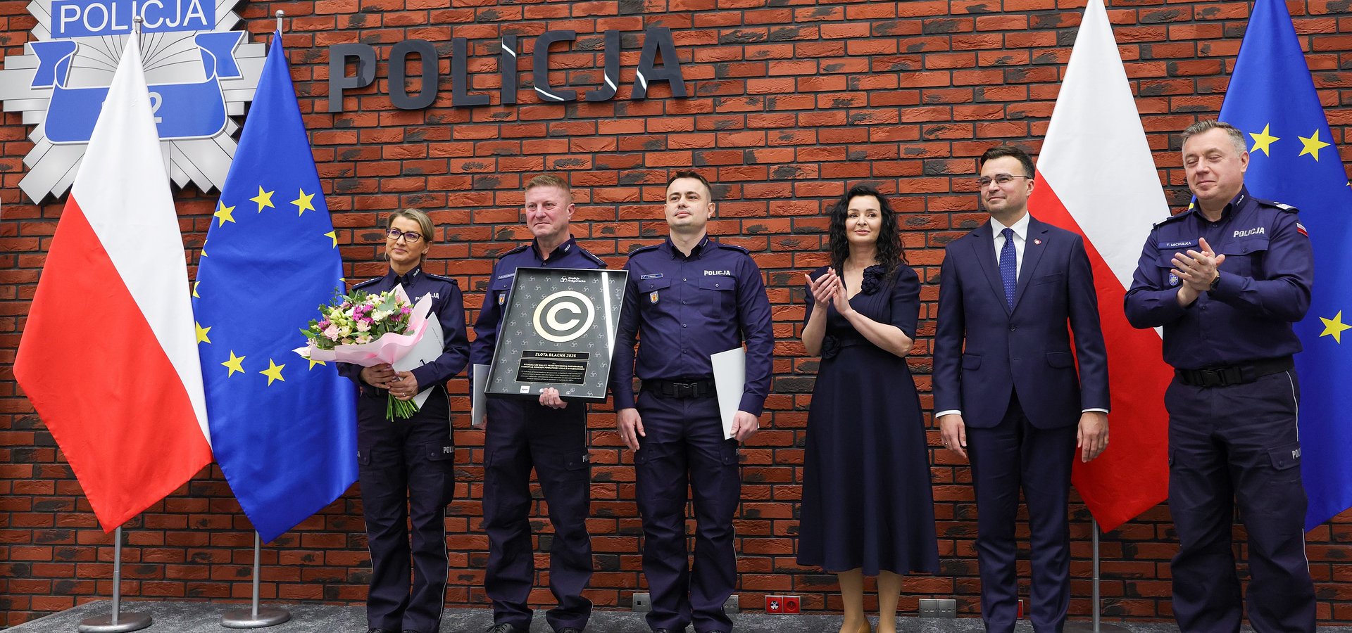 Złote Blachy - najlepsi policjanci w zwalczaniu piractwa zostali wyróżnieni