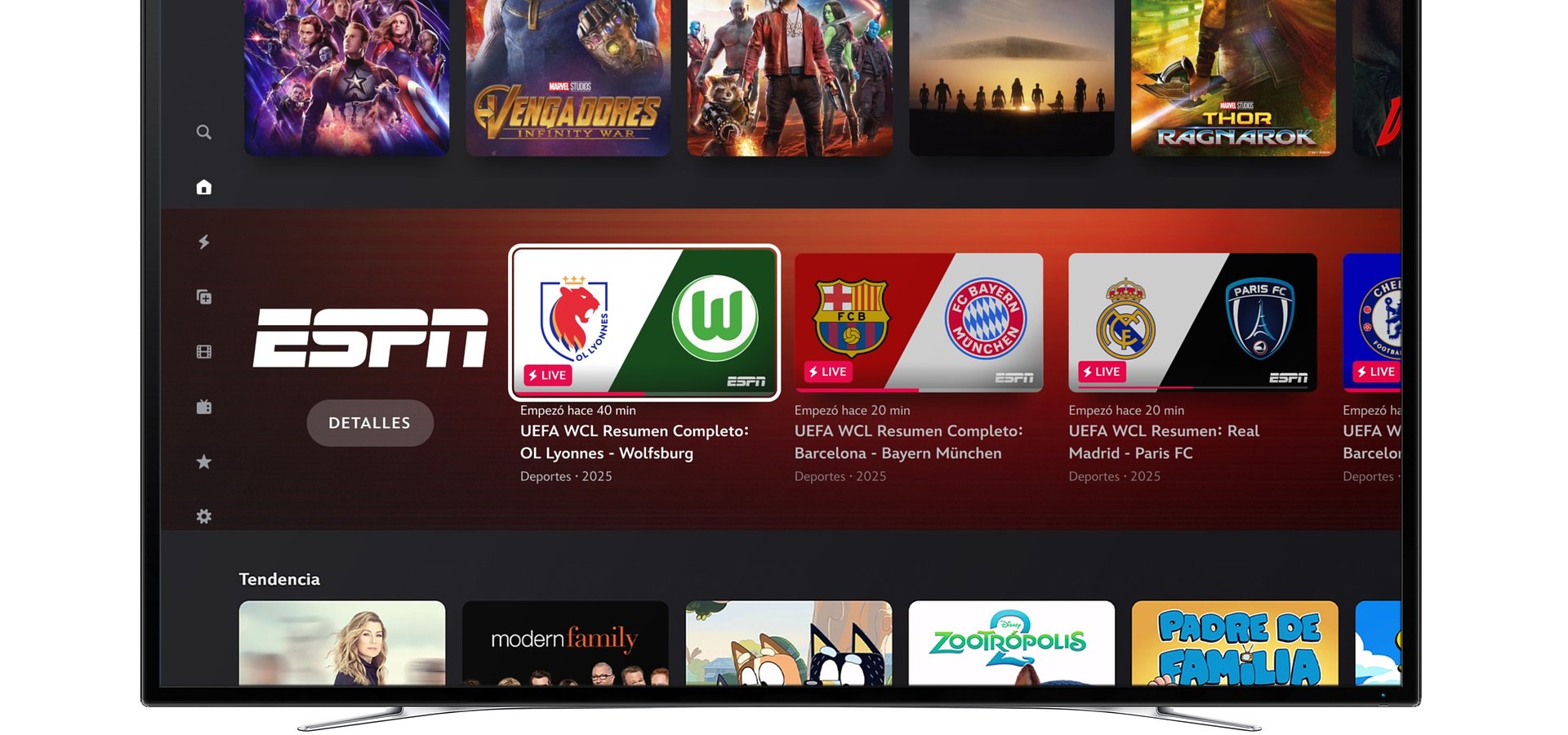 A ESPN CONTINUA A SUA EXPANSÃO GLOBAL NO DISNEY+