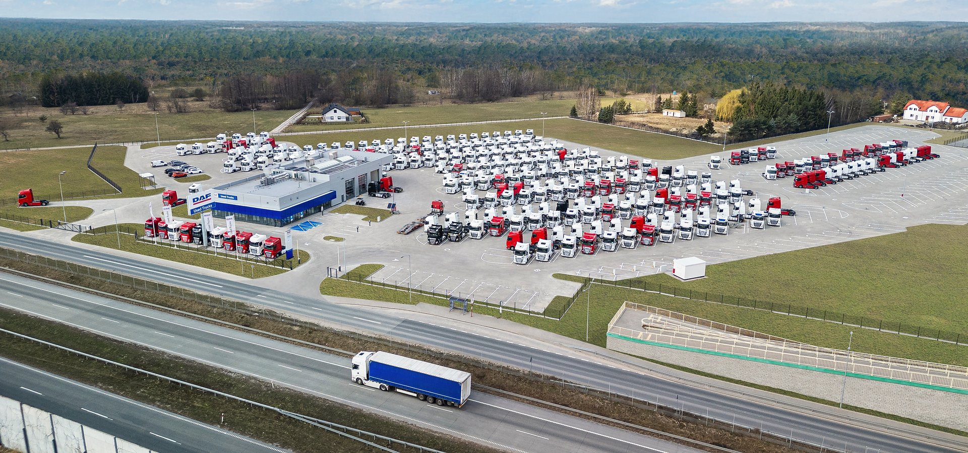 Pod Warszawą powstało DAF Used Trucks Center o powierzchni blisko 34 000 mkw. Cushman & Wakefield wspierał inwestycję