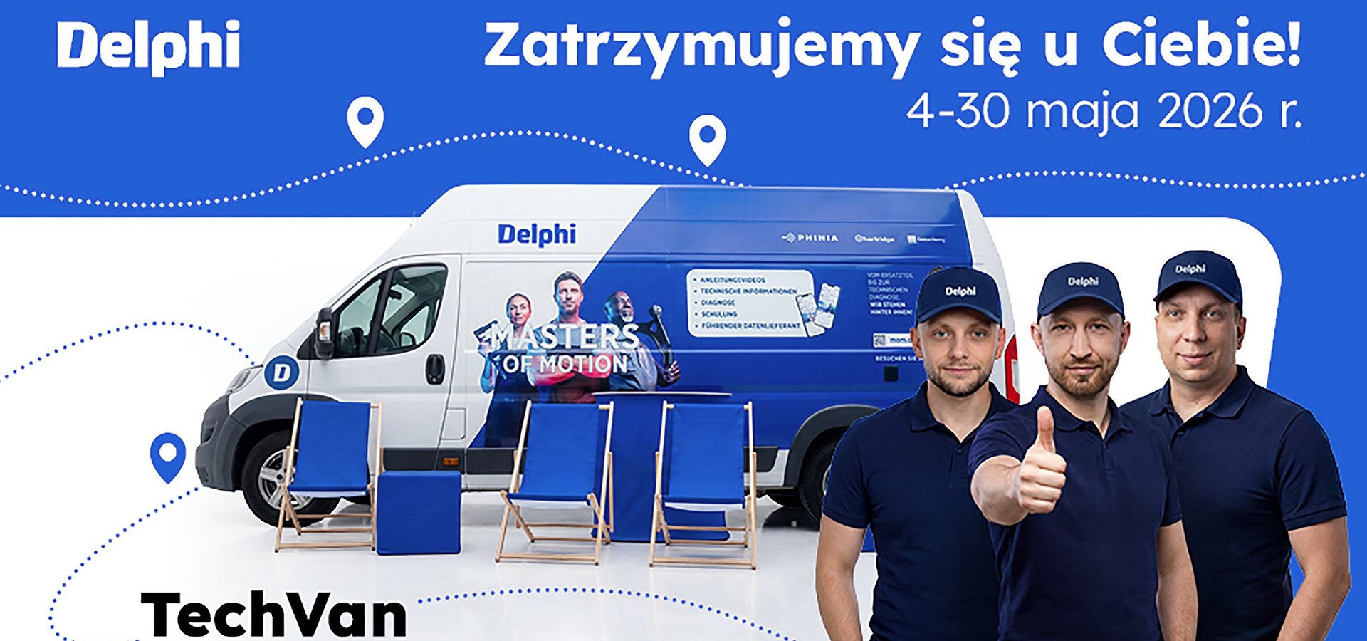 TechVan Tour 2026: Delphi ponownie wyrusza w trasę po Polsce