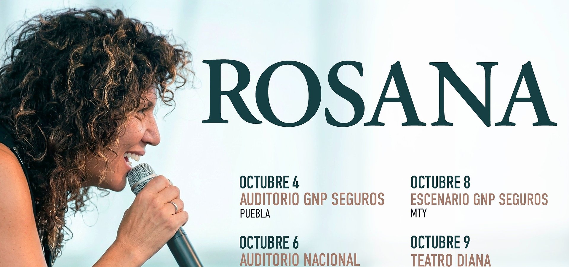 Una de las voces más emblemáticas de la canción autor en español, Rosana, confirma su visita a cuatro ciudades de México