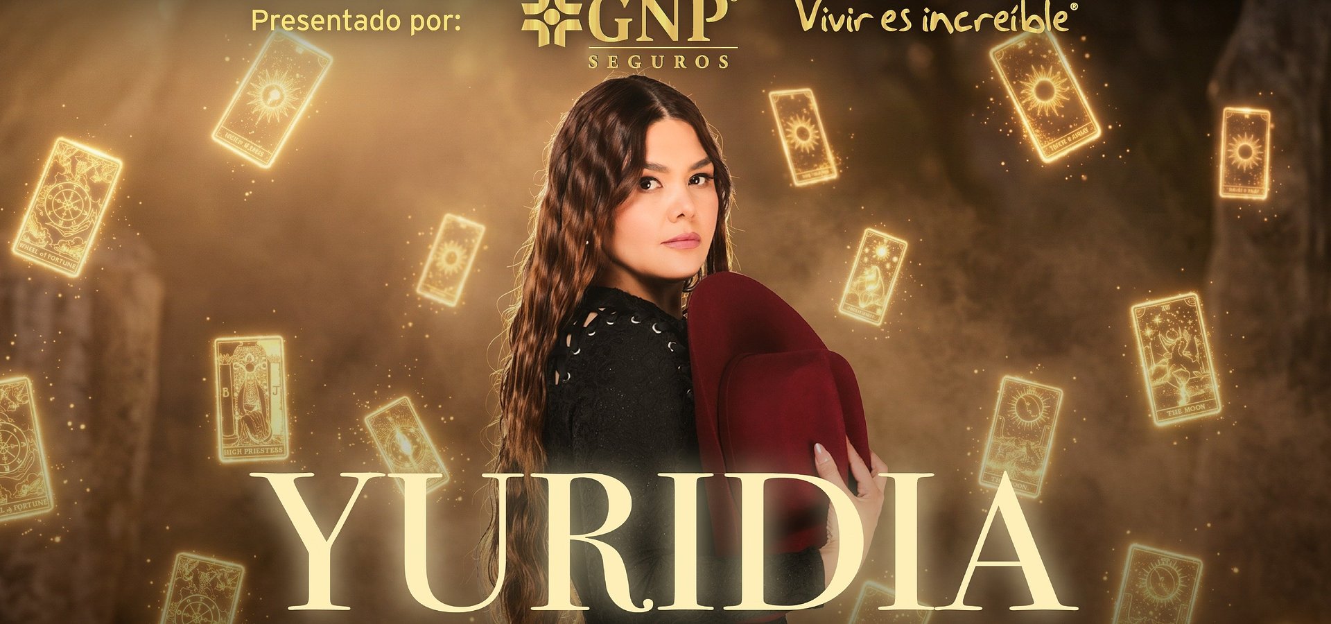 La reina de la música regional mexicana, Yuridia, presenta su nueva gira Las Cartas Sobre La Mesa