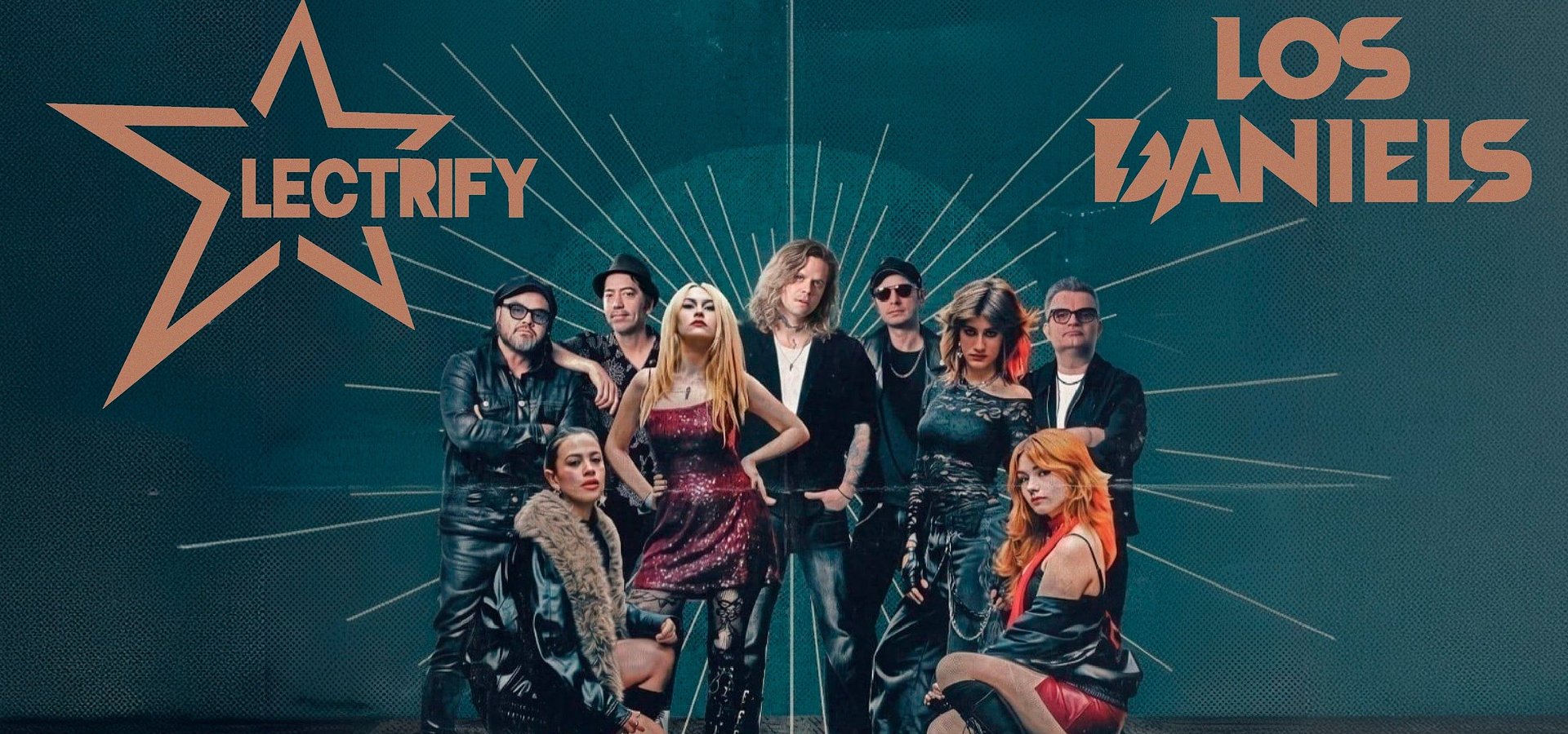La unión de dos fuerzas del rock, Electrify y Los Daniels, por una noche en la capital mexicana