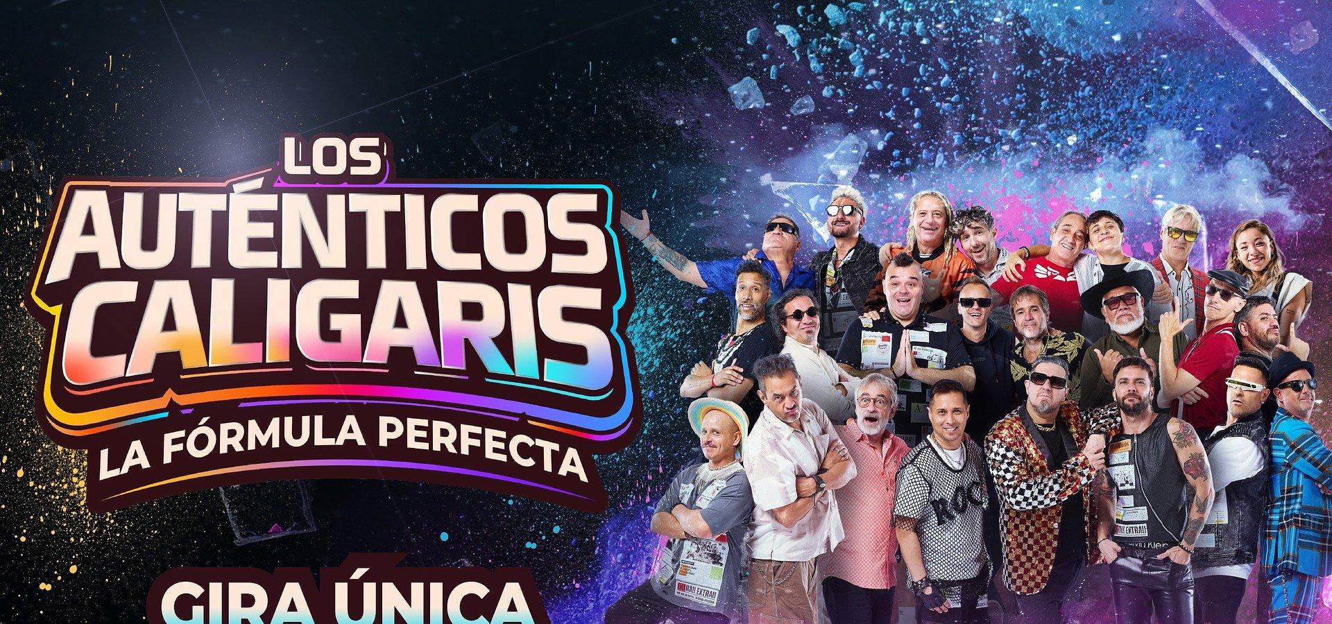 La fusión más festiva del rock latino, Los Auténticos Caligaris, llegará a México