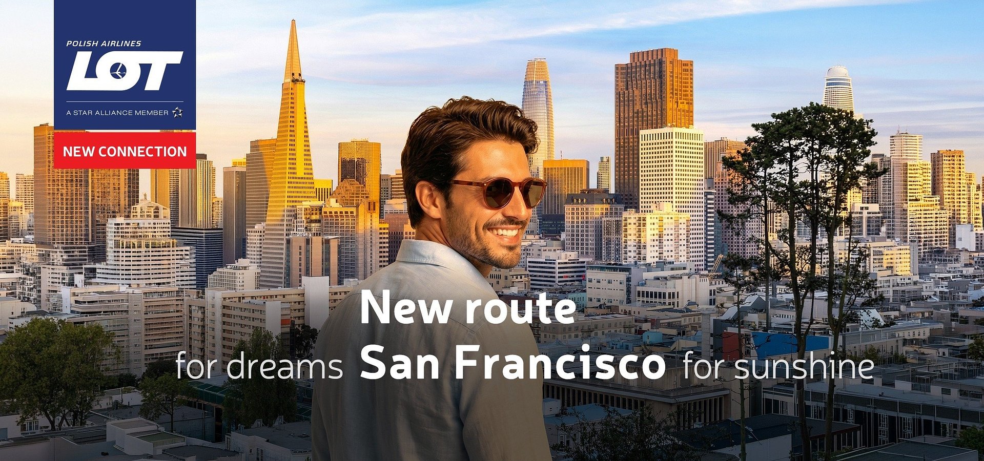 Another step across the Atlantic: LOT Polish Airlines inaugurates direct flights to San Francisco