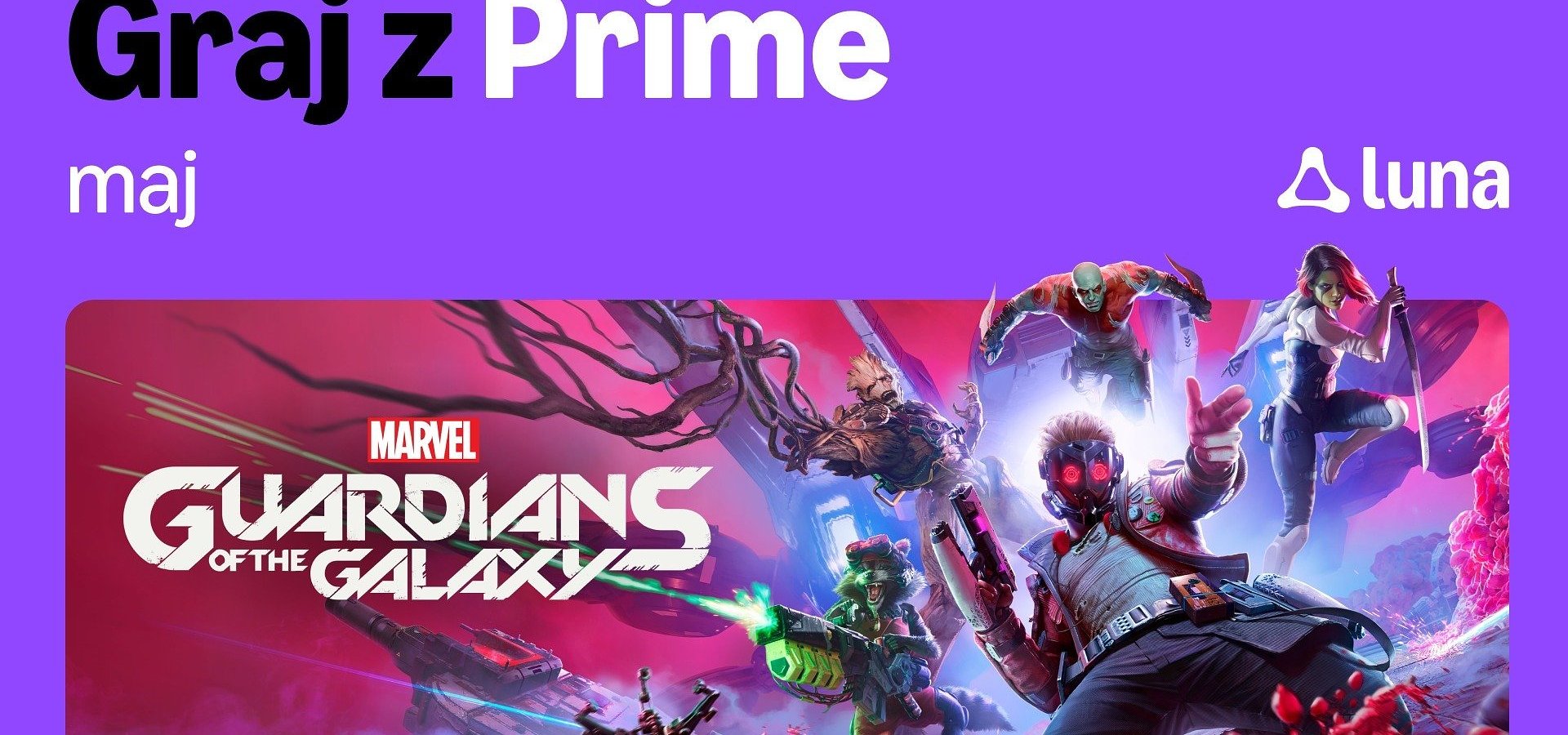 Amazon Luna z nowymi grami na maj: Resident Evil 2, Guardians of the Galaxy, Alien Isolation i LEGO Star Wars dla użytkowników Prime