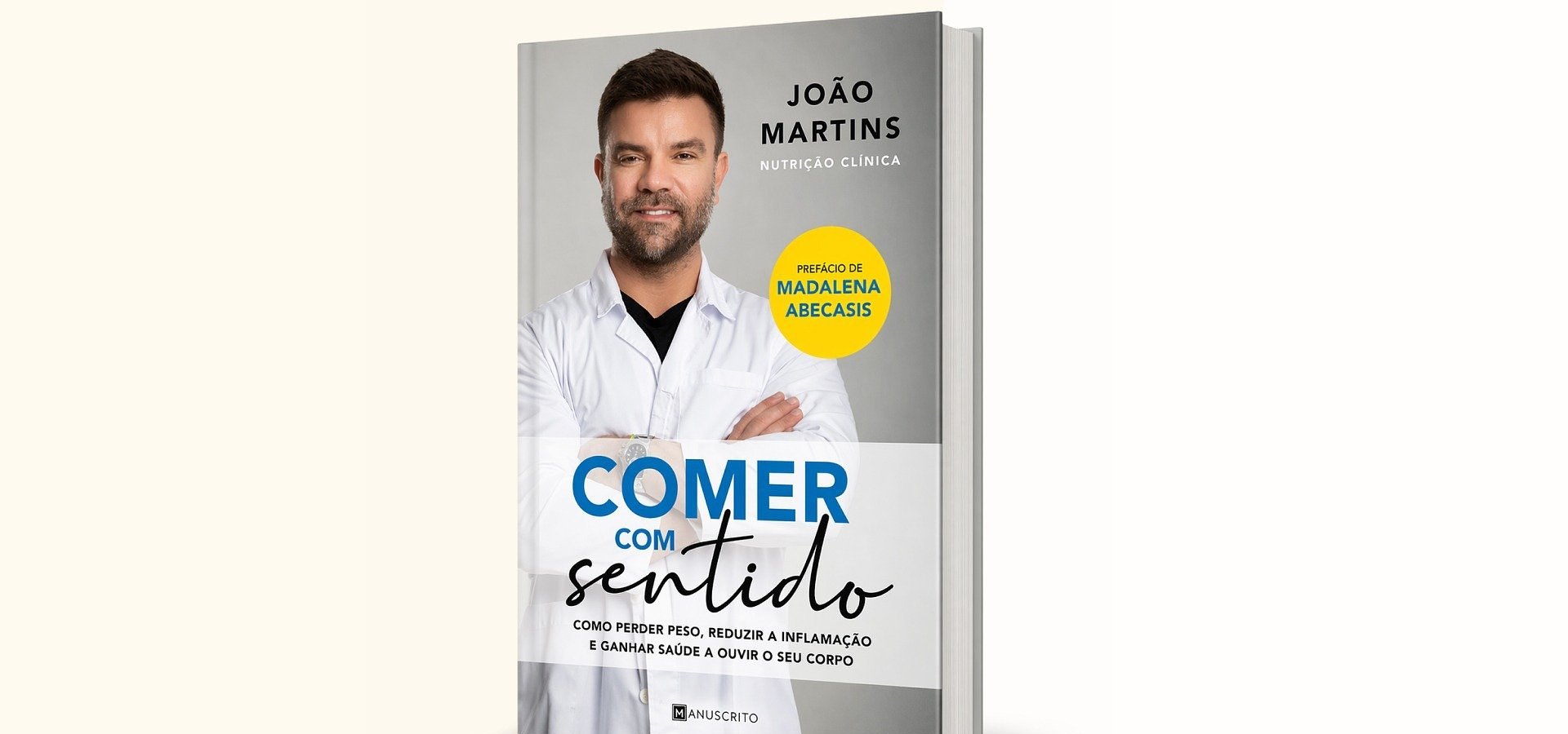 Nutricionista clínico João Martins lança novo livro “Comer com Sentido” com o apoio da Lusíadas Saúde