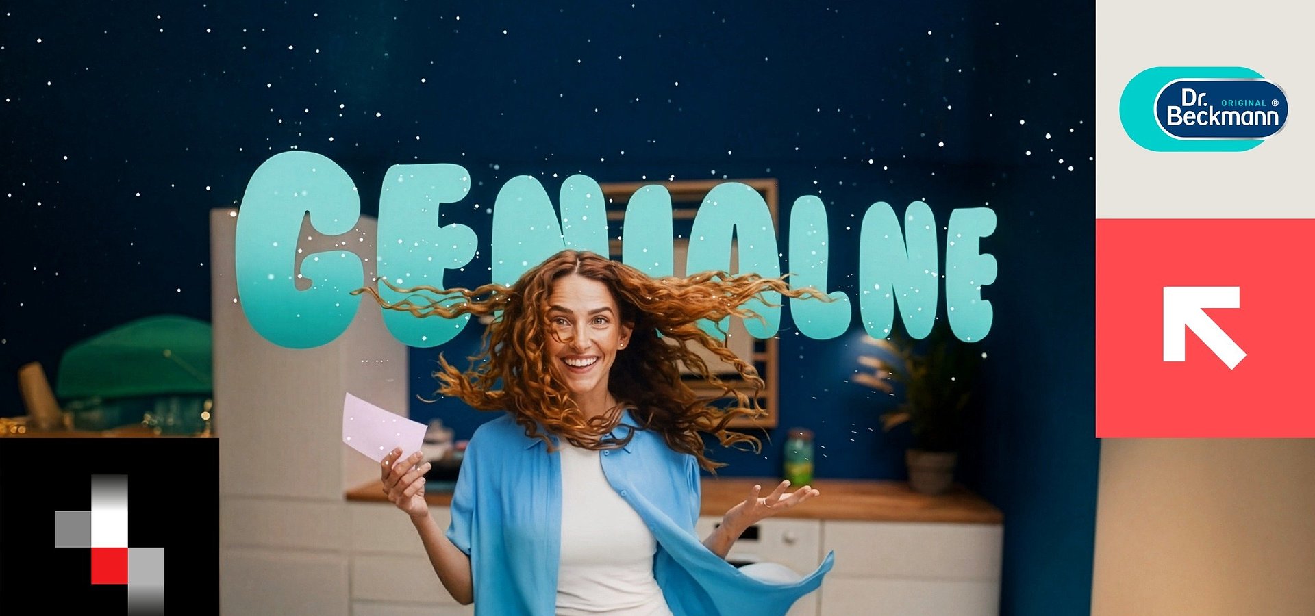 MediaPlus z pierwszą kampanią TV Dr. Beckmann dla listków piorących “Magic Leaves”