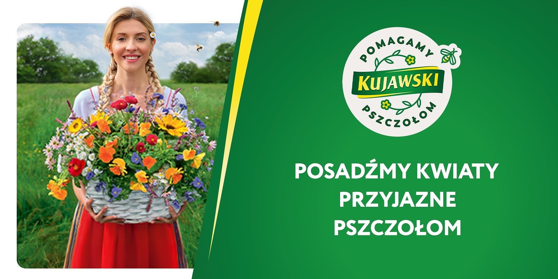 Kujawski i Ancy po raz trzeci łączą siły, by pomagać pszczołom