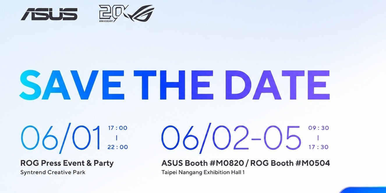 ASUS i ROG na COMPUTEX 2026: innowacje AI i 20 lat gamingu