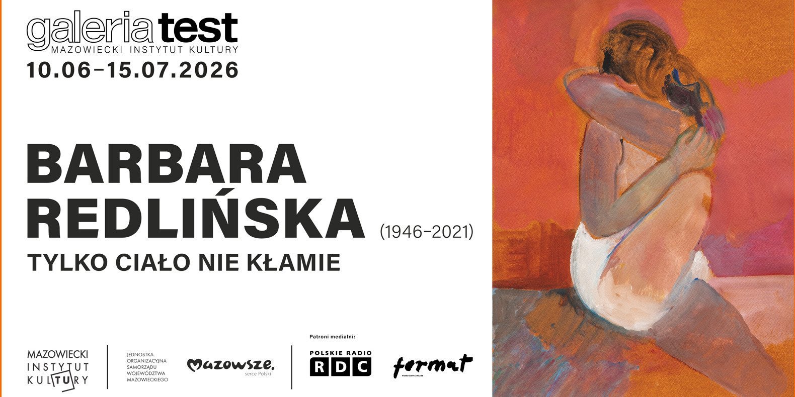 Barbara Redlińska „Tylko ciało nie kłamie” – nowa wystawa w Galerii Test