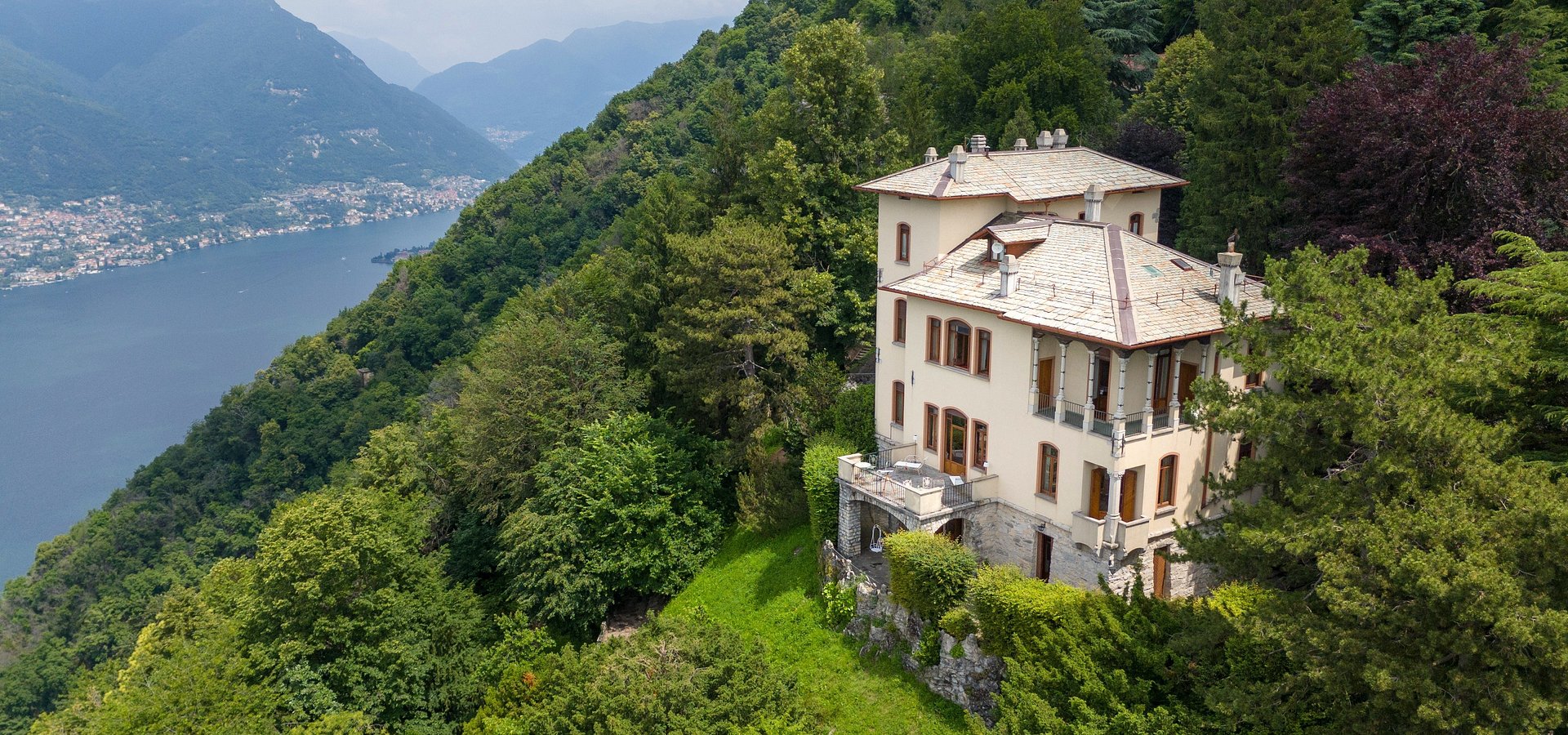 Angelo Cappellini & Opera Contemporary and the Villa Jolanda project in Brunate on Lake Como