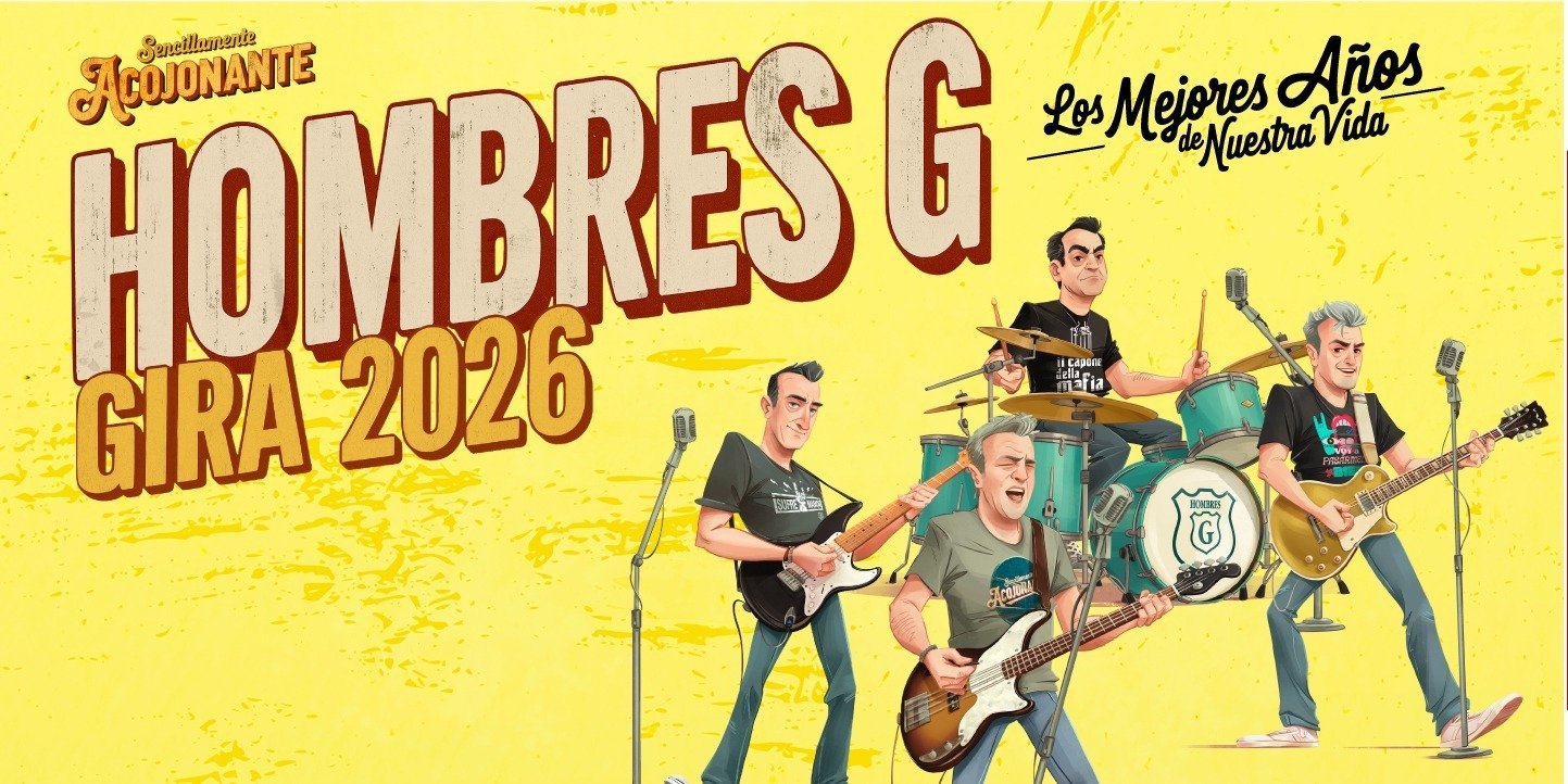Hombres G estará de paso en México con el tour Los Mejores Años De Nuestra Vida, ¡y Guadalajara gozará de una noche más!