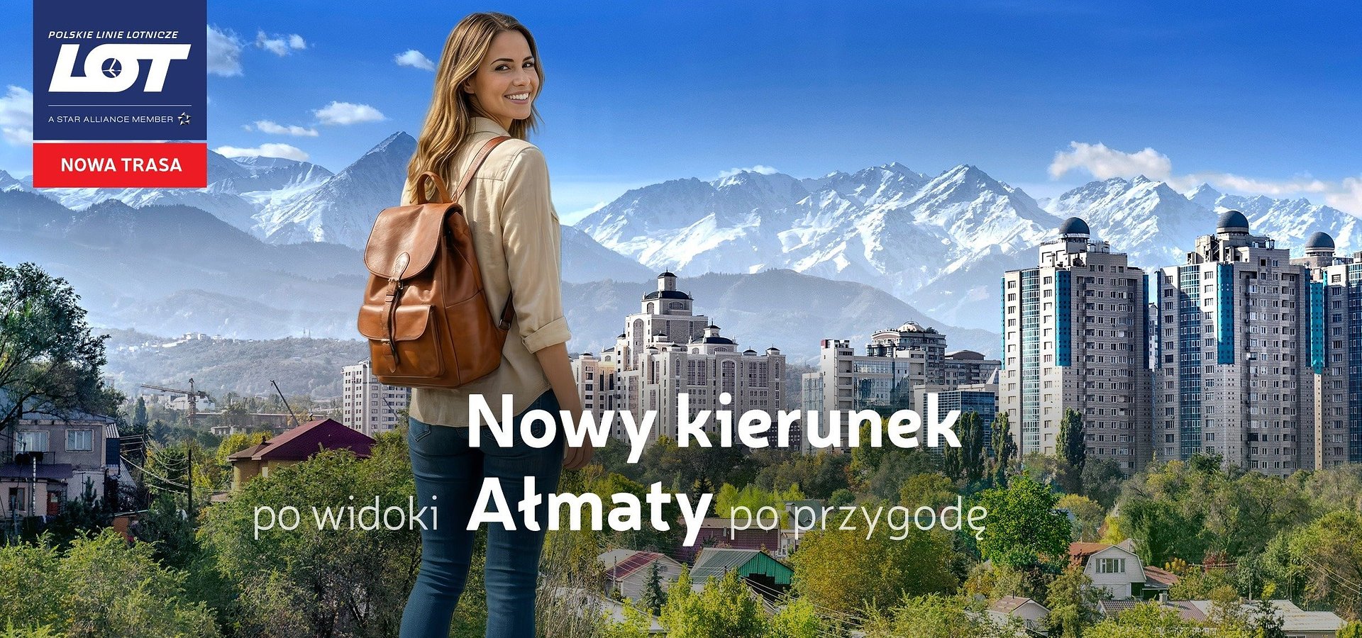Od gór Tienszanu po stepy Azji. PLL LOT uruchamiają rejsy do Ałmaty