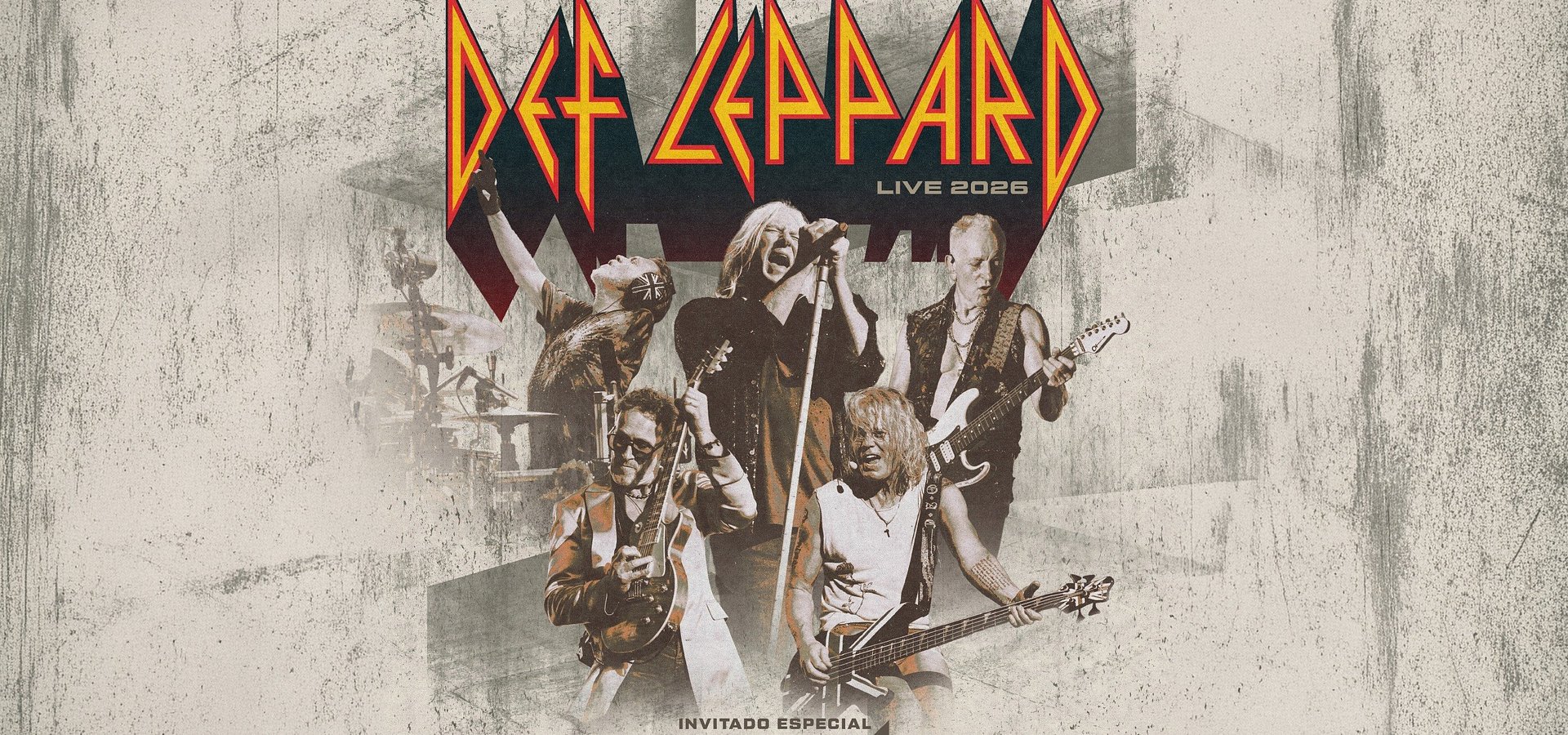 Def Leppard anuncia fechas por Sudamérica y México en octubre y noviembre de 2026
