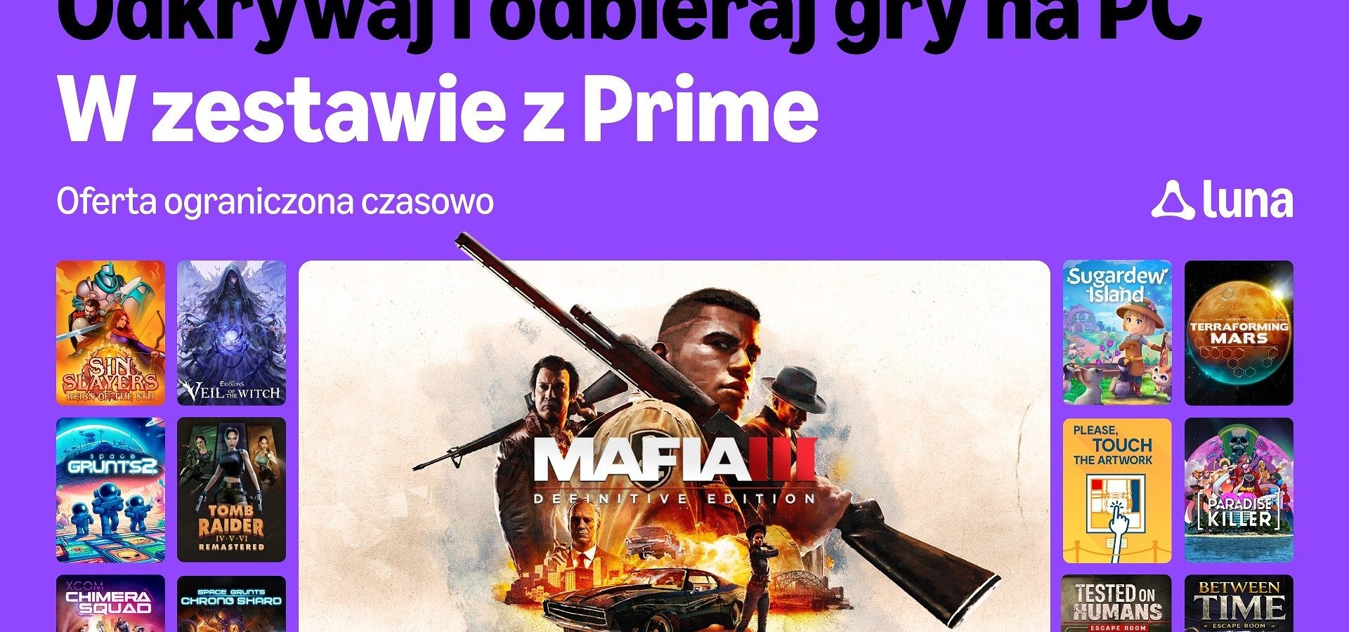 Nowości w Amazon Luna na czerwiec: Masters of the Universe: Legends Unite, gry w ramach Prime i promocja na kontroler