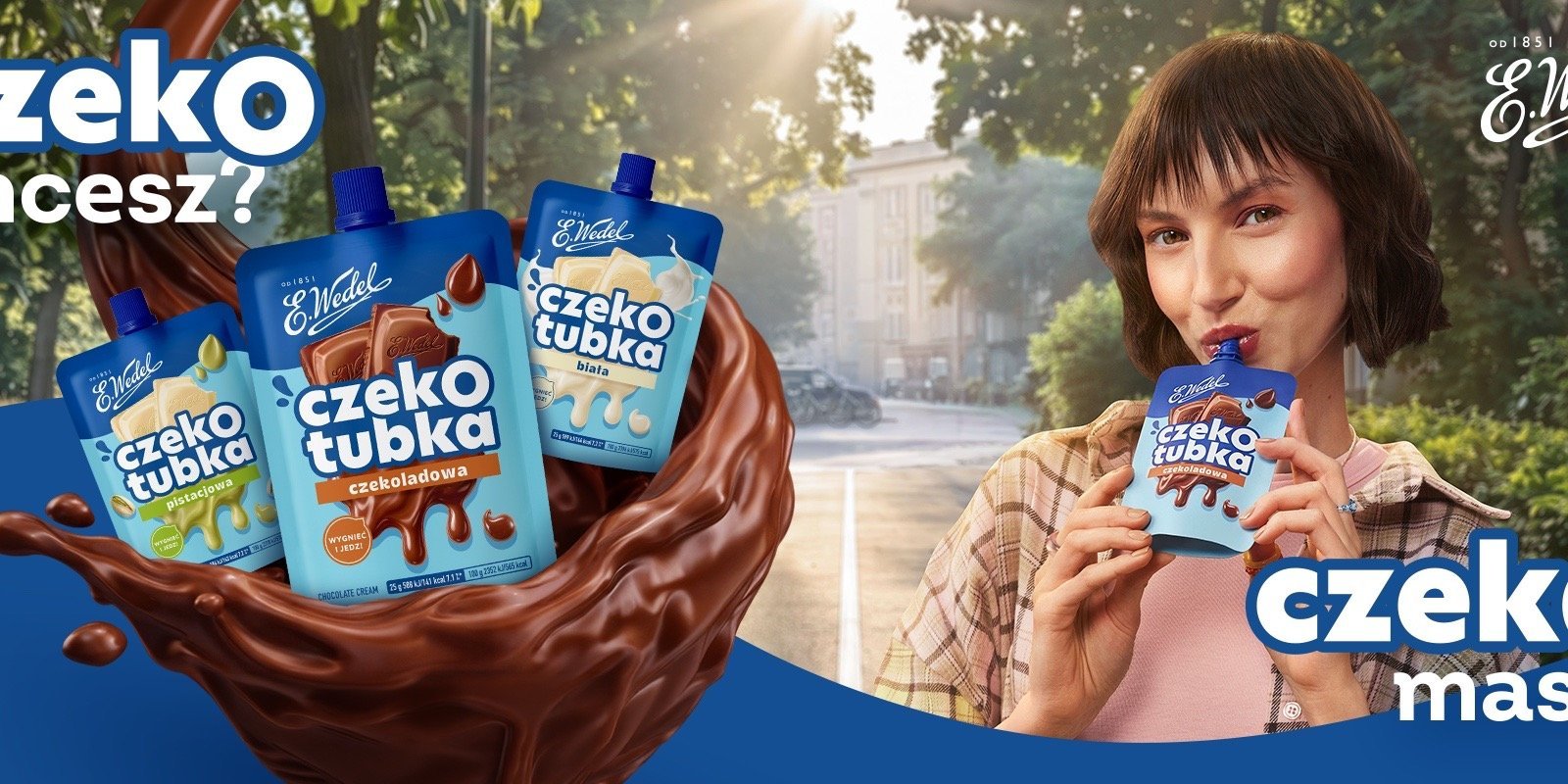 Ancy i E.Wedel z kampanią dla Czekotubki
