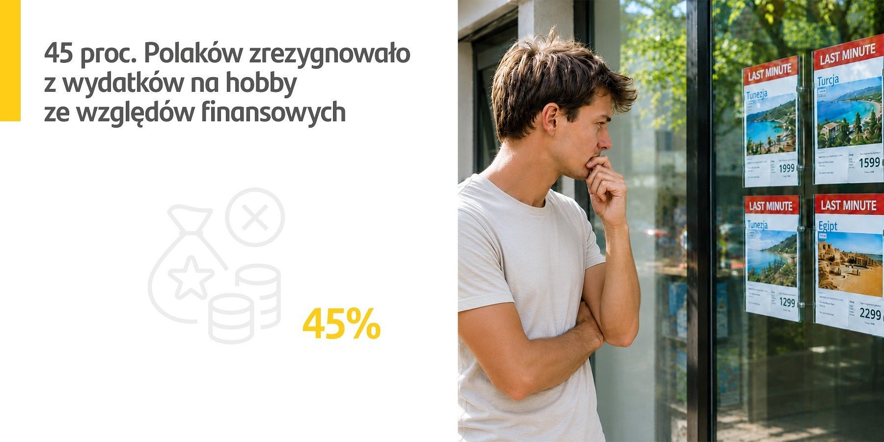 Santander Consumer Bank: W minionym roku 45 proc. Polaków zrezygnowało z wydatków na hobby ze względów finansowych