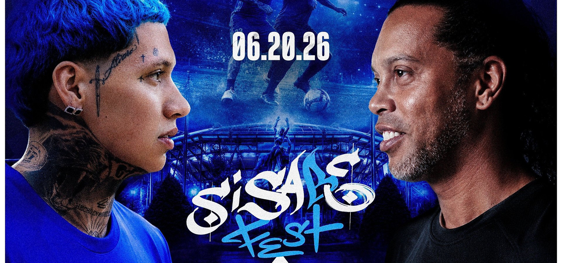 Blessd y Ronaldinho arman cancha en el FIFA World Cup 26™ Watch Party de Nueva York