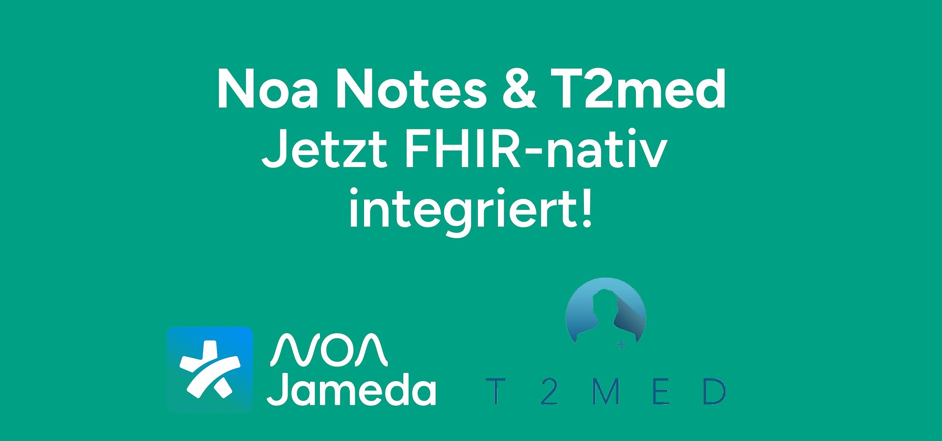 Noa Notes (Jameda) und T2med: Gemeinsam für mehr Interoperabilität im Praxisalltag.