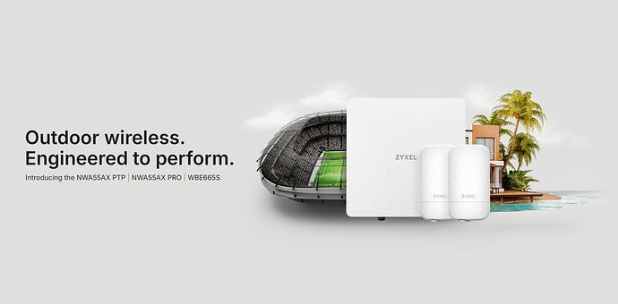 Zyxel Networks ruggedized outdoor wireless access points