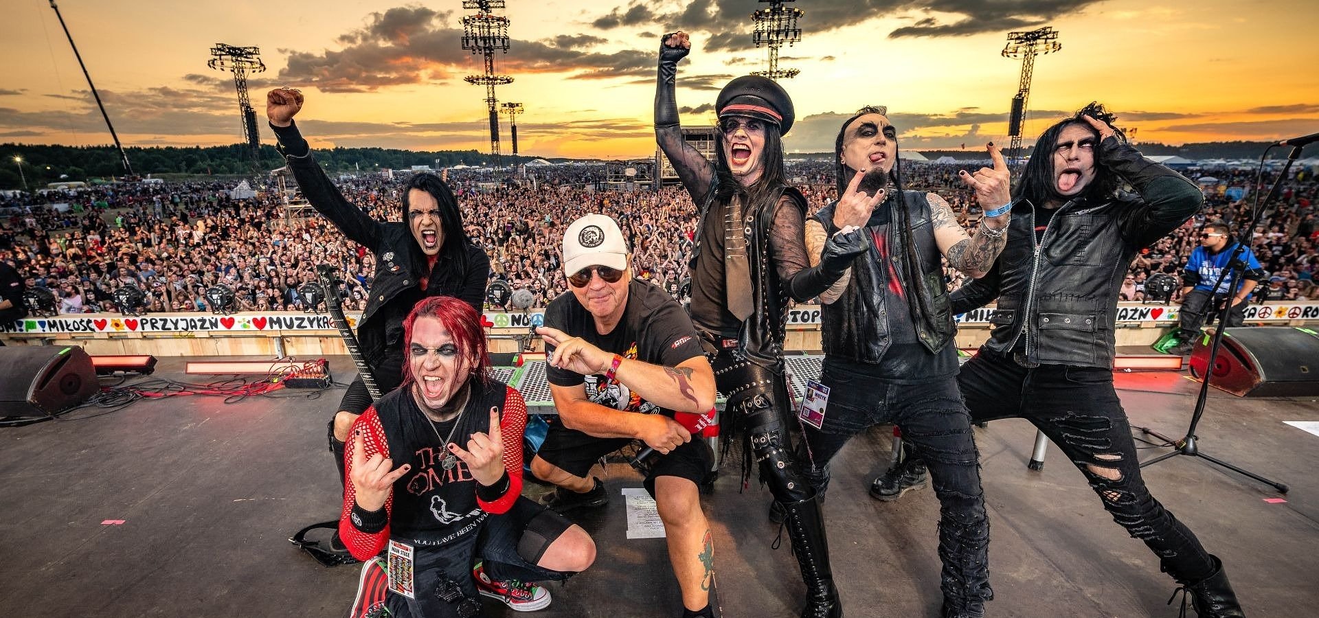 Wednesday 13 wyda album z Pol'and'Rock Festival