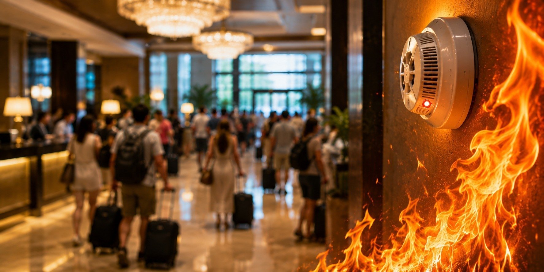 Pełny hotel i widmo kontroli ppoż. Jak nie wpaść w pułapkę pozornej zgodności?