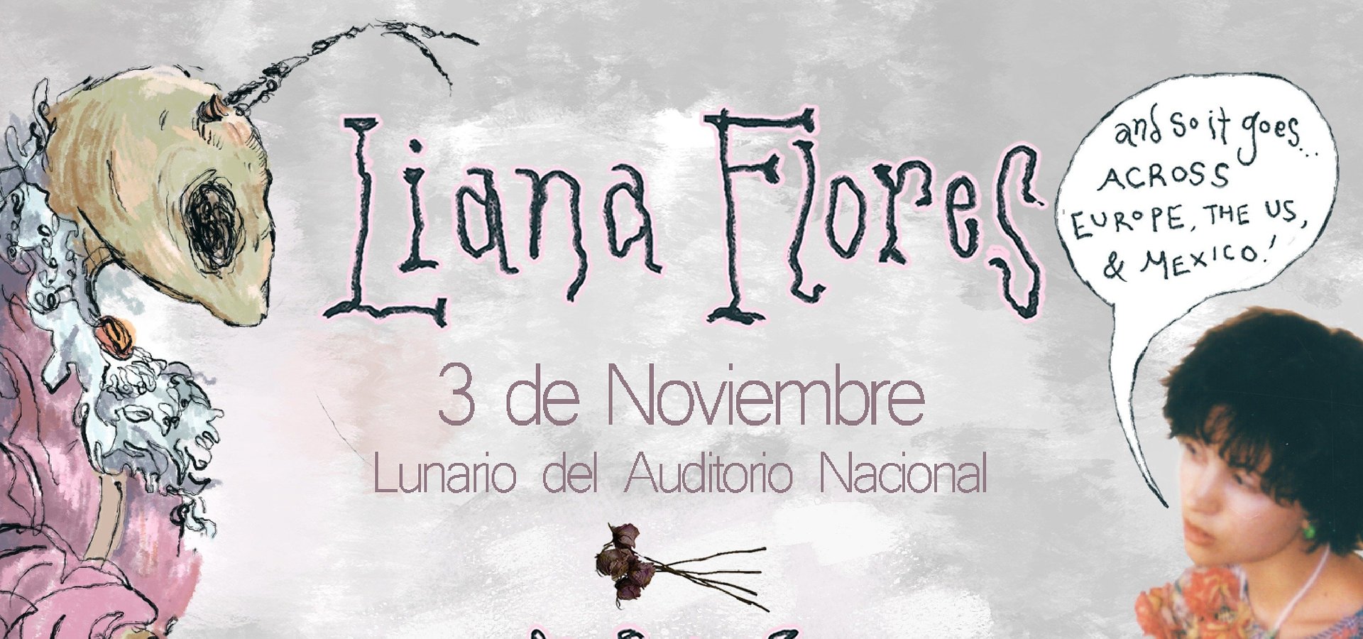 El aura única de Liana Flores llegará a la CDMX por primera vez