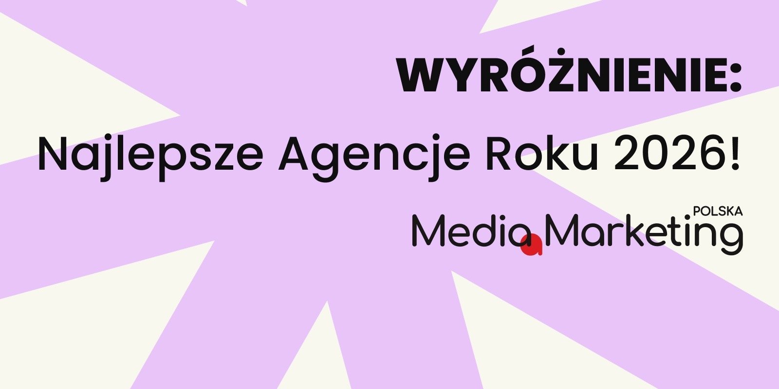 Najlepsze Agencje Roku 2026: Ancy z wyróżnieniem!