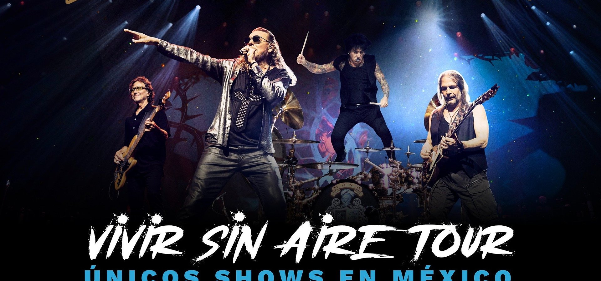 Maná abre segunda fecha en México: Estadio GNP - 16 de diciembre