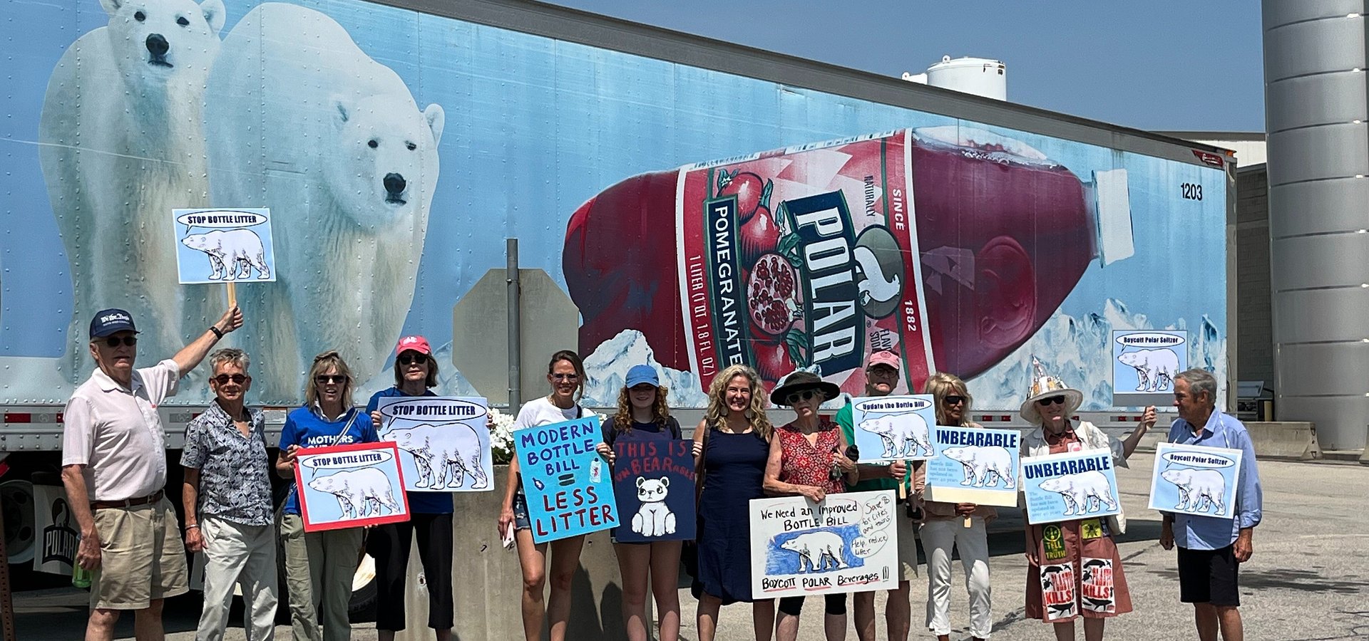 Environmental groups launch summer boycott of Polar Beverages, demanding end to Bottle Bill opposition