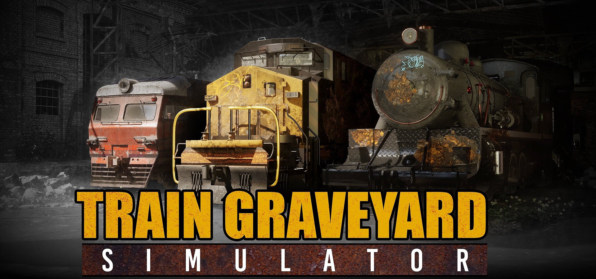 Railway giants get a second life. Games Incubator announces Train Graveyard Simulator
