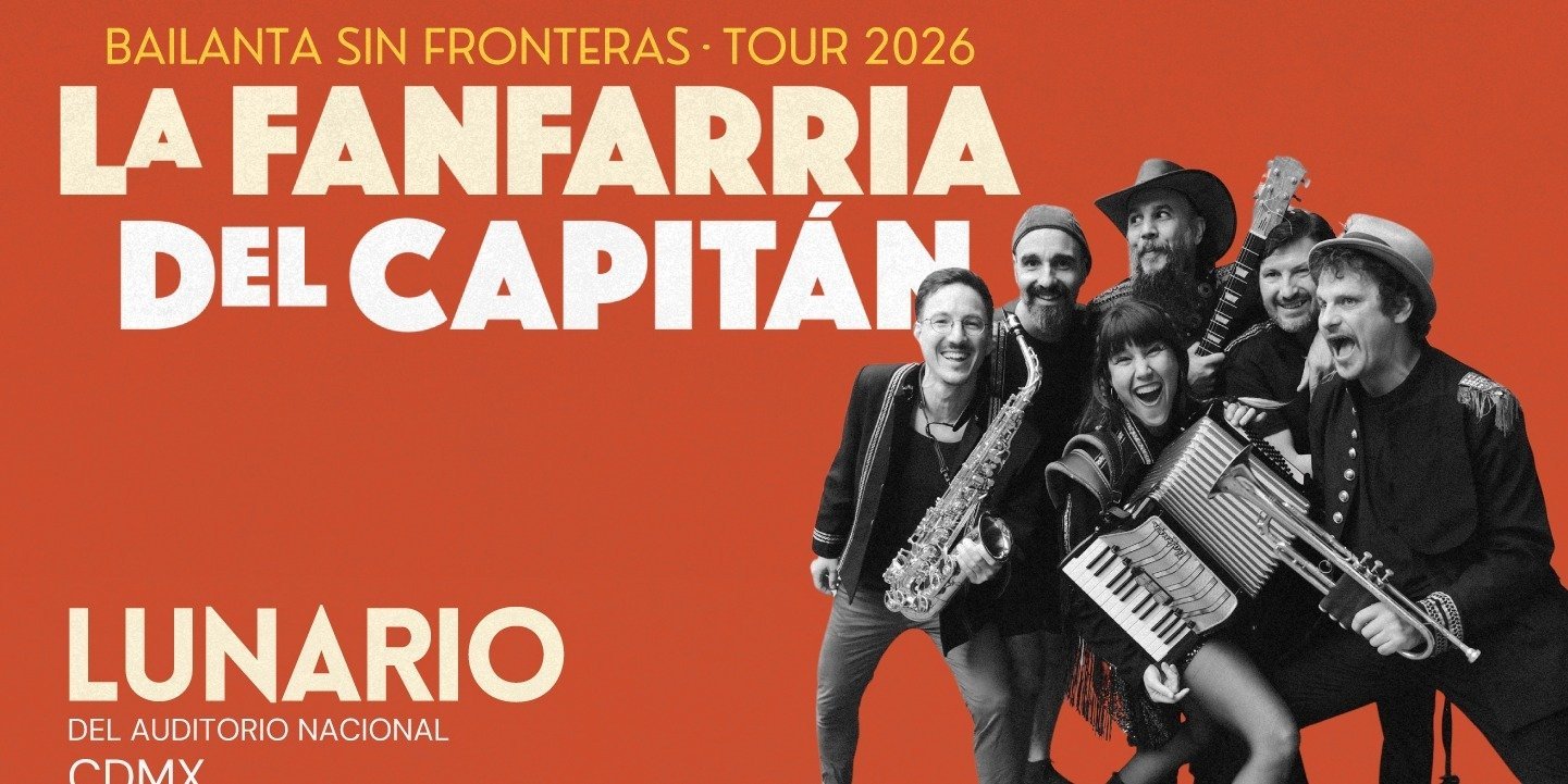 El escenario del Lunario se convertirá en una celebración de música, viajes y libertad con La Fanfarria del Capitán