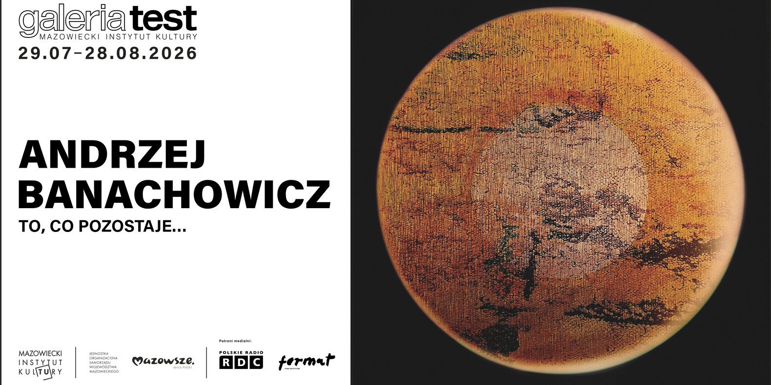 Andrzej Banachowicz „To, co pozostaje...” – nowa wystawa w Galerii Test od 29 lipca!