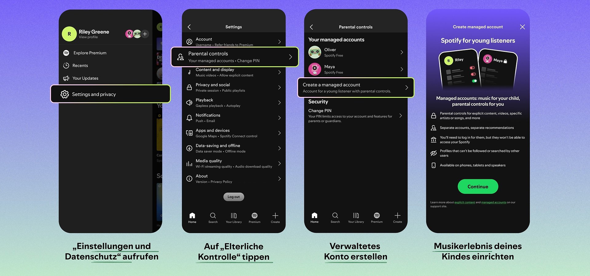 Spotify führt „verwaltete Konten” für Free-Accounts ein
