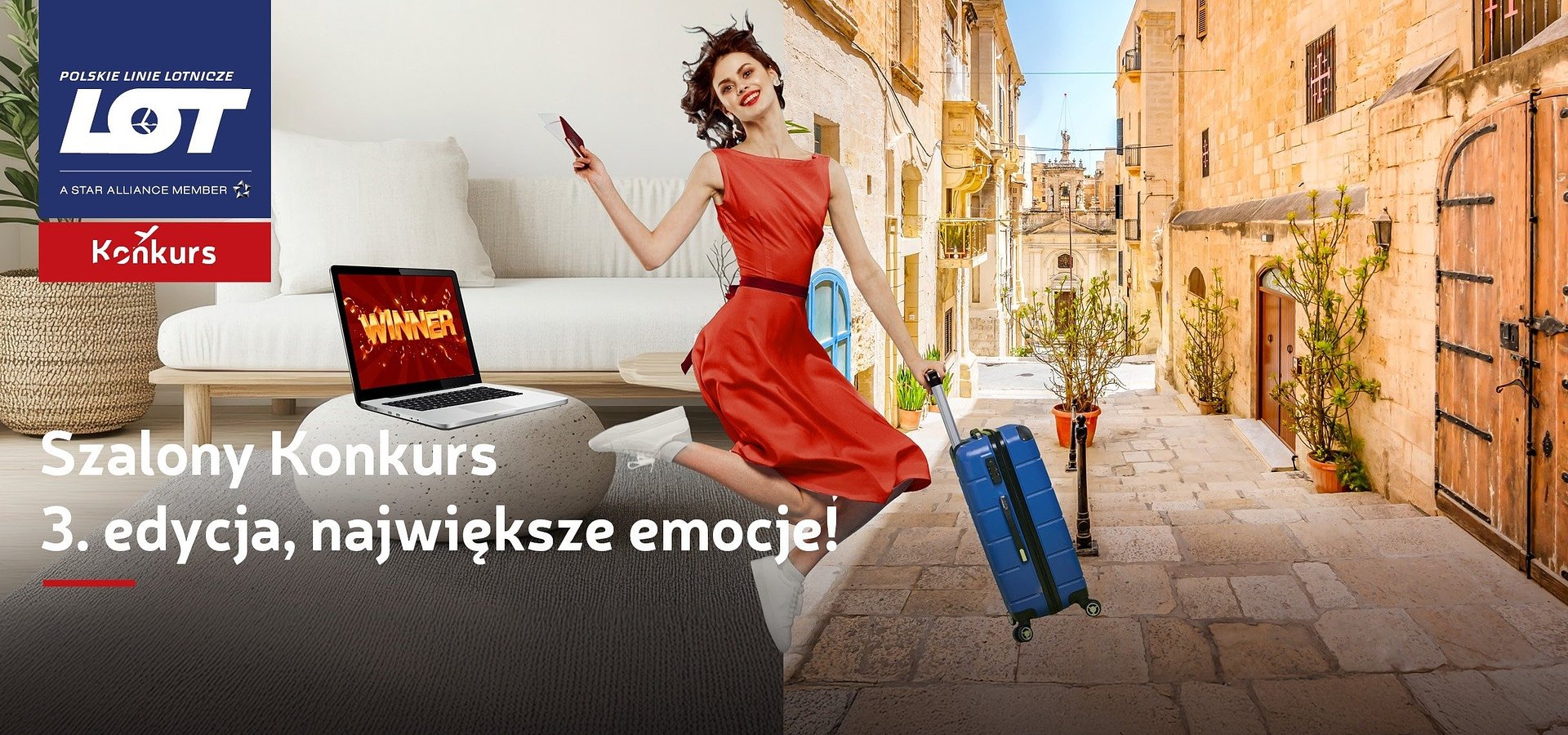 Trzecia edycja Szalonego Konkursu LOT powraca! Wygraj wymarzone bilety i skorzystaj ze specjalnej oferty w ramach Szalonej Środy
