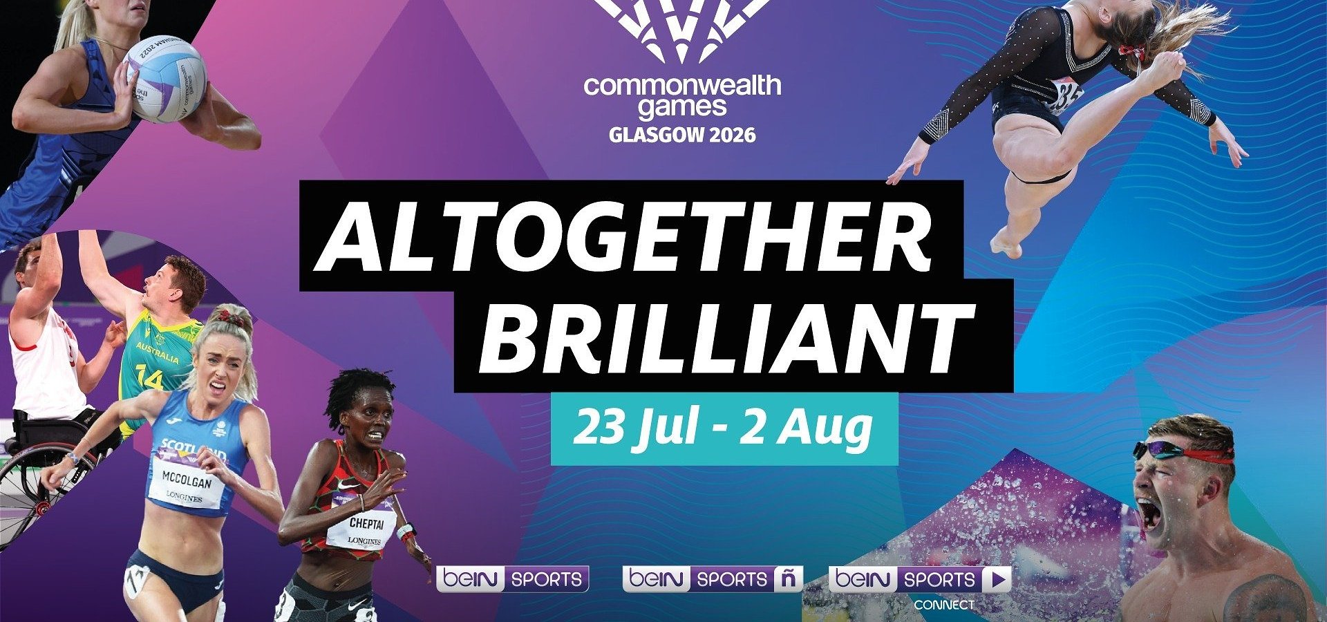 beIN SPORTS secures rights to the Glasgow 2026 Commonwealth Games across the United States and Canada