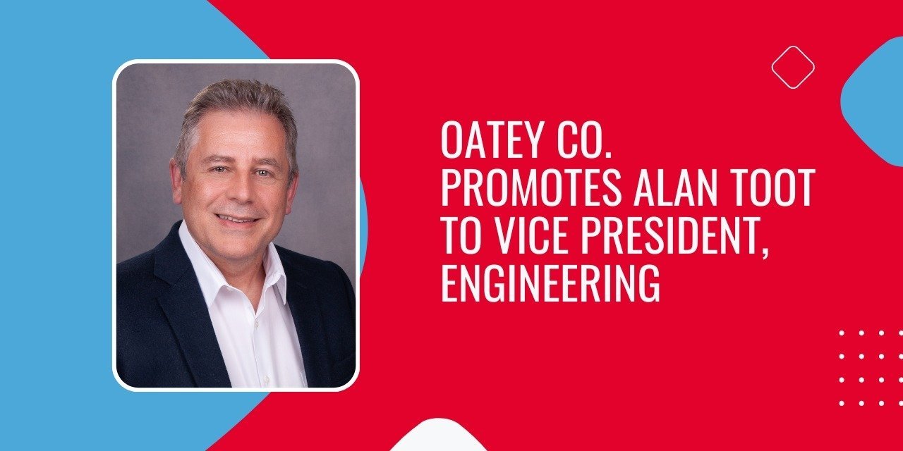 Oatey Co. Promotes Alan Toot to Vice President, Engineering