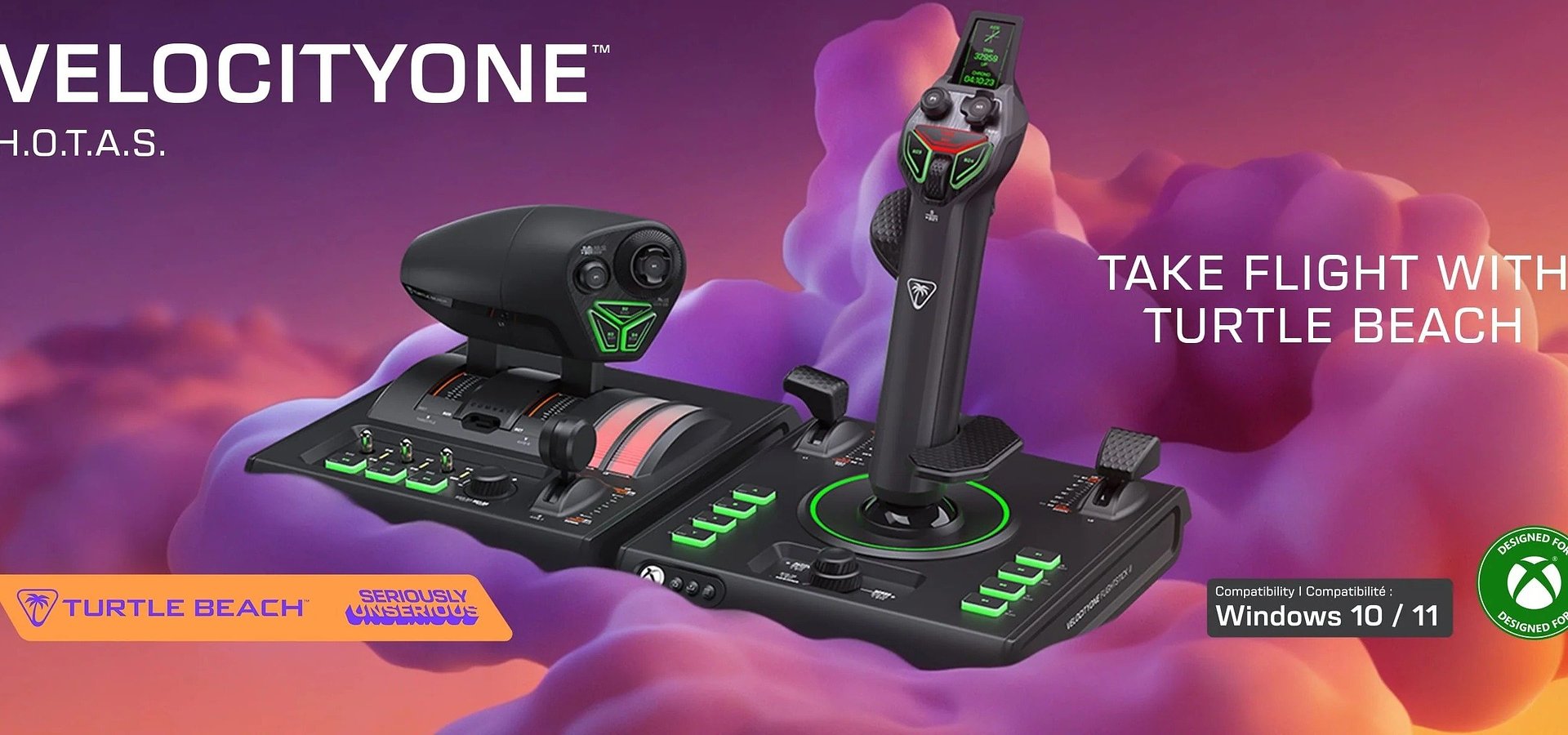 Zapinamy pasy i lecimy. Turtle Beach prezentuje nowy system VelocityOne H.O.T.A.S. dla fanów symulatorów lotniczych