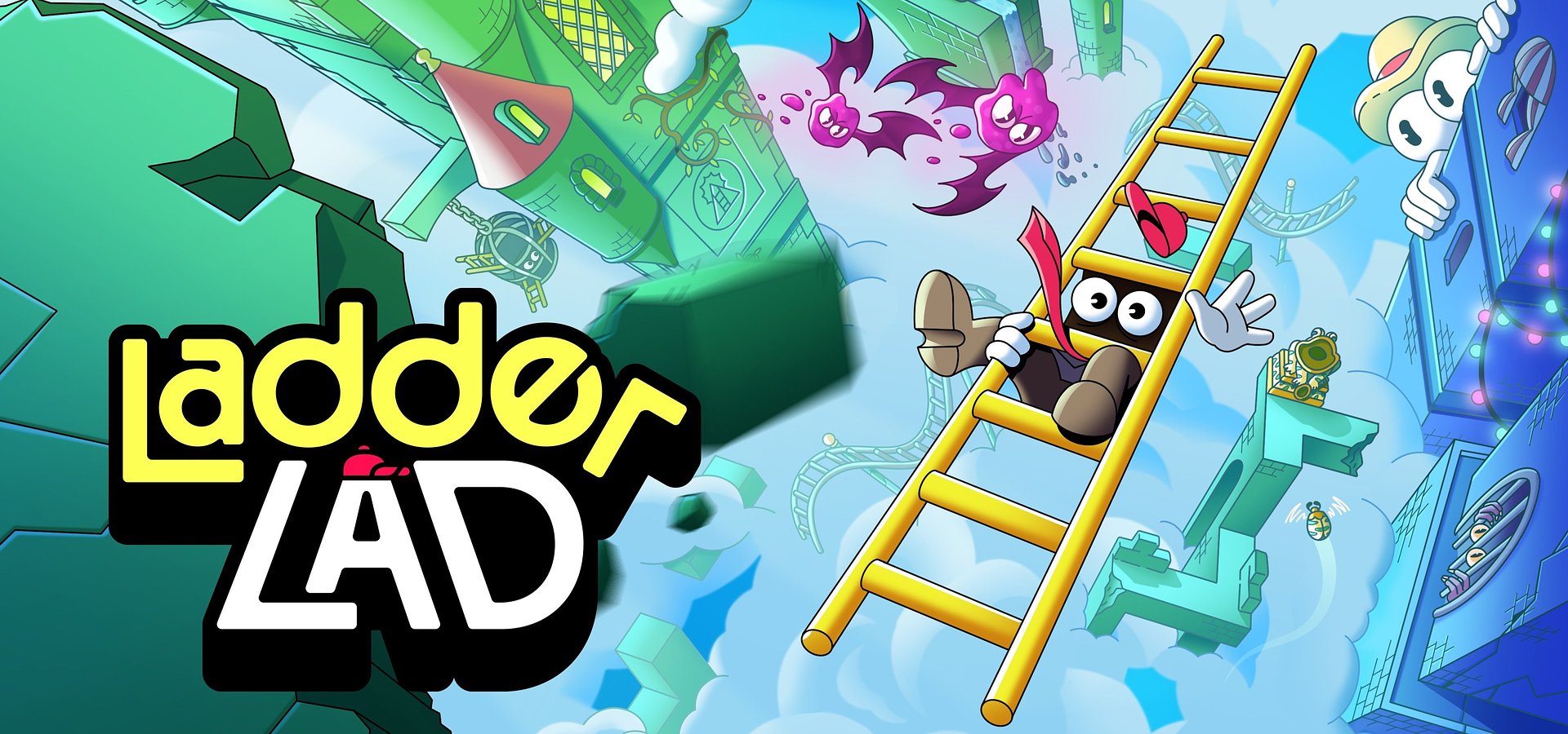 BUCK Games Reveals “Ladder Lad,” a 100% Ladder-Themed Platformer