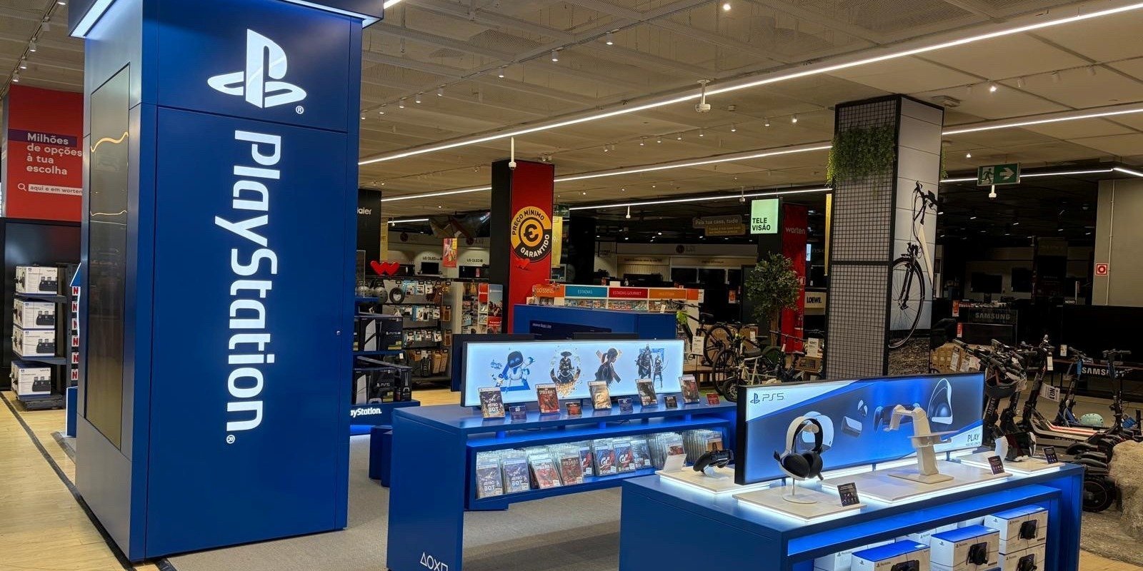 WORTEN INAUGURA PRIMEIRA LOJA PLAYSTATION DA PENÍNSULA IBÉRICA