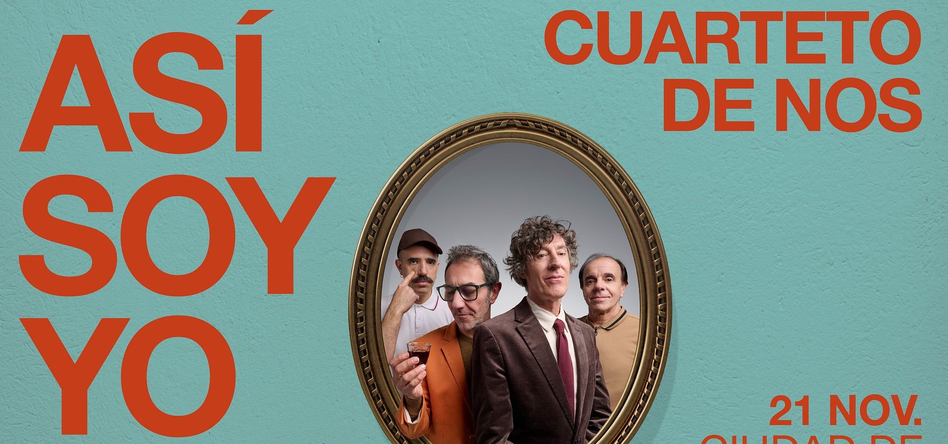 Cuarteto de Nos regresa a México con su tour "Asi Soy Yo" para una noche monumental en el Domo de Cobre