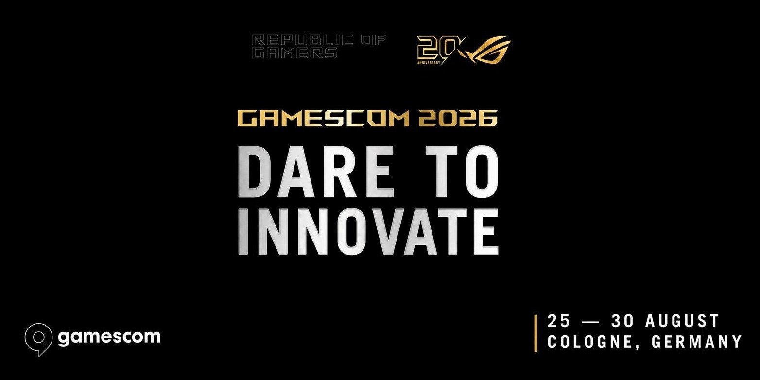 ASUS Republic of Gamers świętuje 20-lecie ROG podczas Gamescom 2026